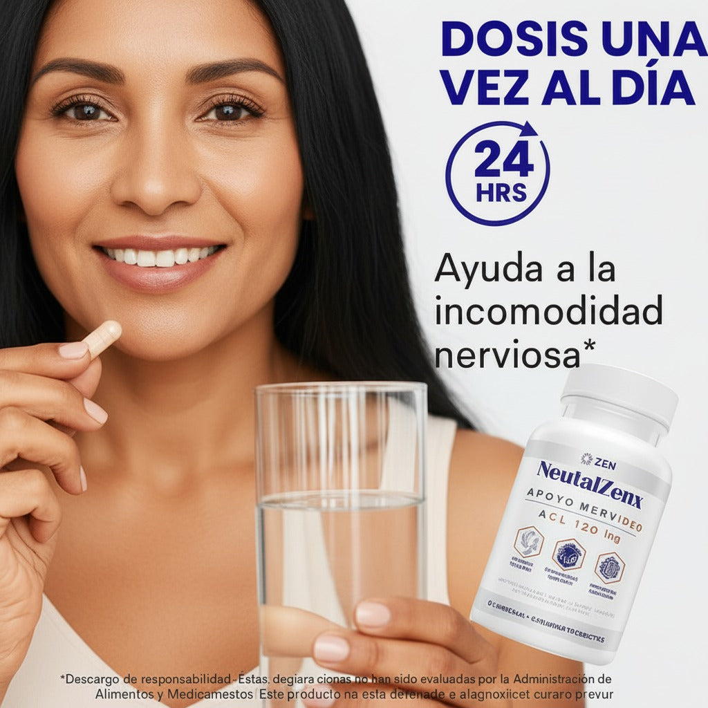 Neurazenx - Tu mayor aliado para aliviar los nervios [ORIGINAL]⭐ | ENVÍO GRATIS