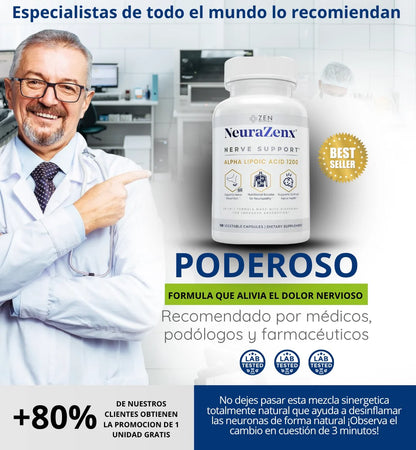 Neurazenx - Tu mayor aliado para aliviar los nervios [ORIGINAL]⭐ | ENVÍO GRATIS